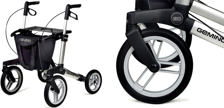 Andadores con ruedas giratorias: Mayor maniobrabilidad para una experiencia de uso fluida.