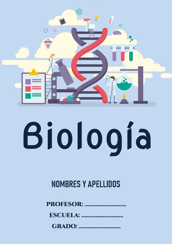 ¿Cómo hacer una portada de biología en Microsoft Word?