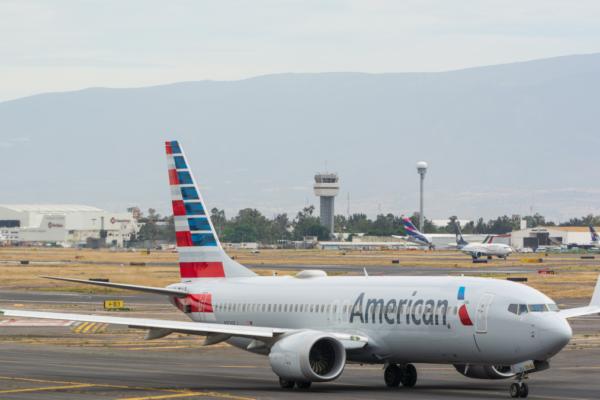 Avión American Airlines Medellín