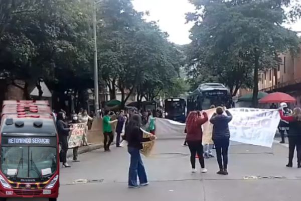 Manifestaciones Bogotá hoy