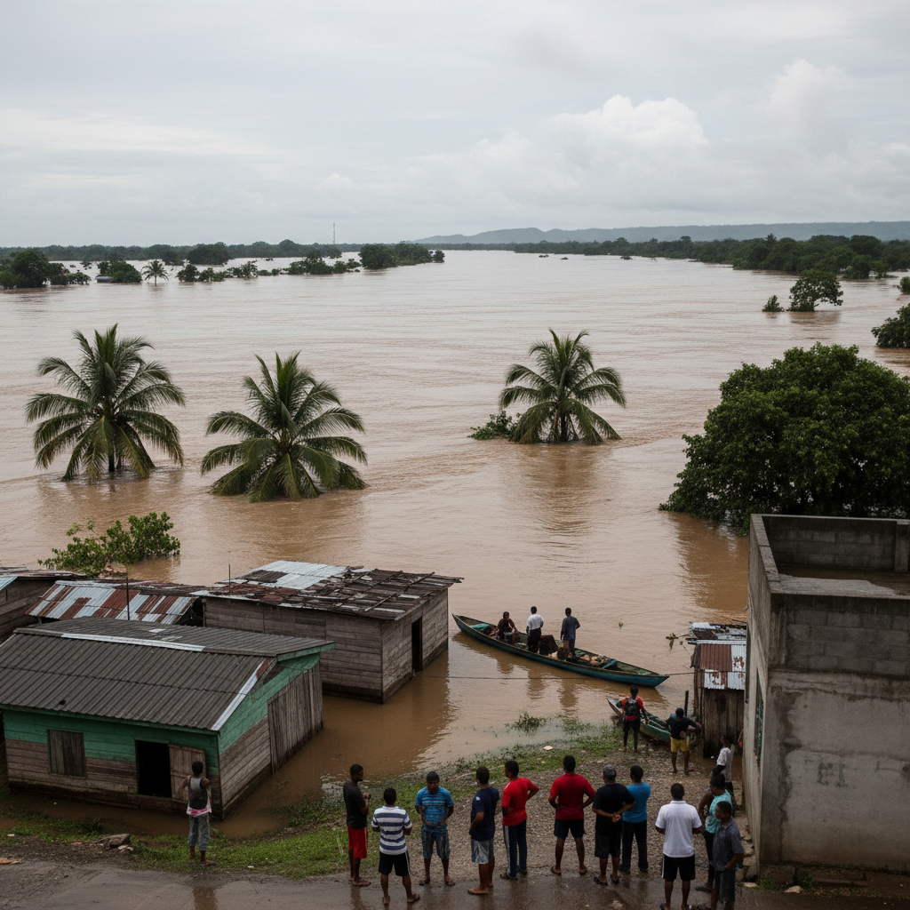 Evacuación Montería Río Sinú
