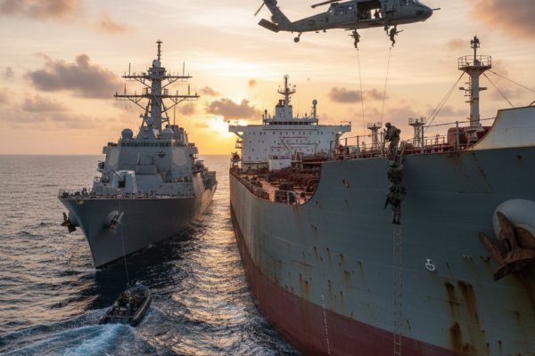 Incautación petrolero Índico