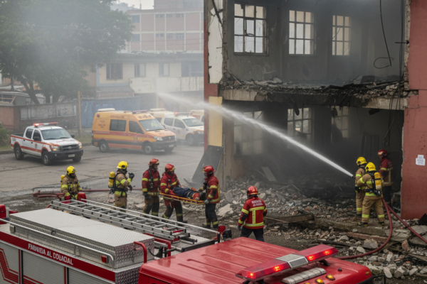 Incendio Caldas fatal
