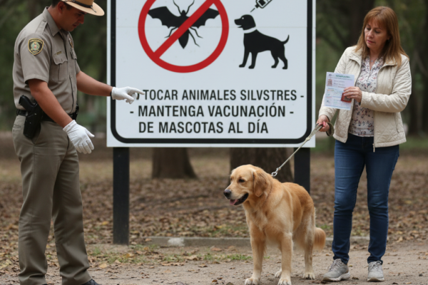 rabia murciélagos Valle