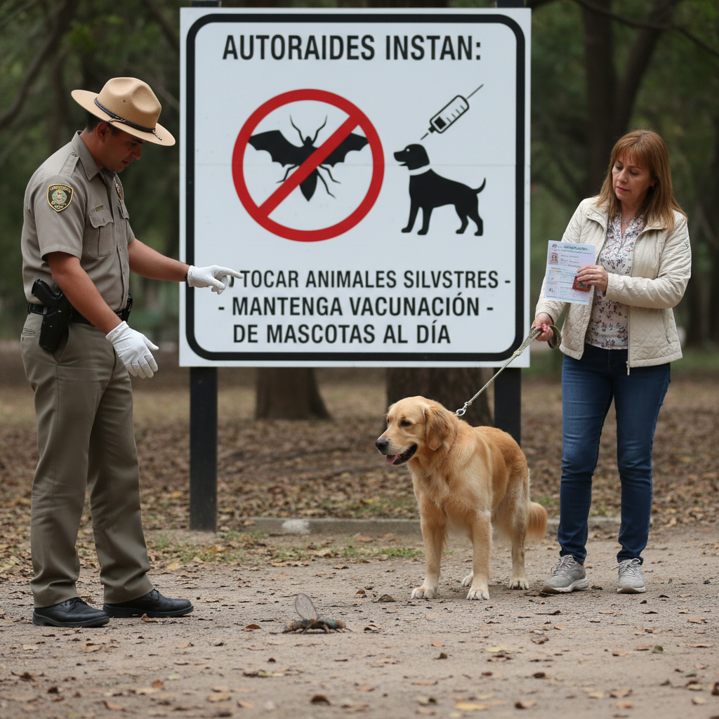 rabia murciélagos Valle