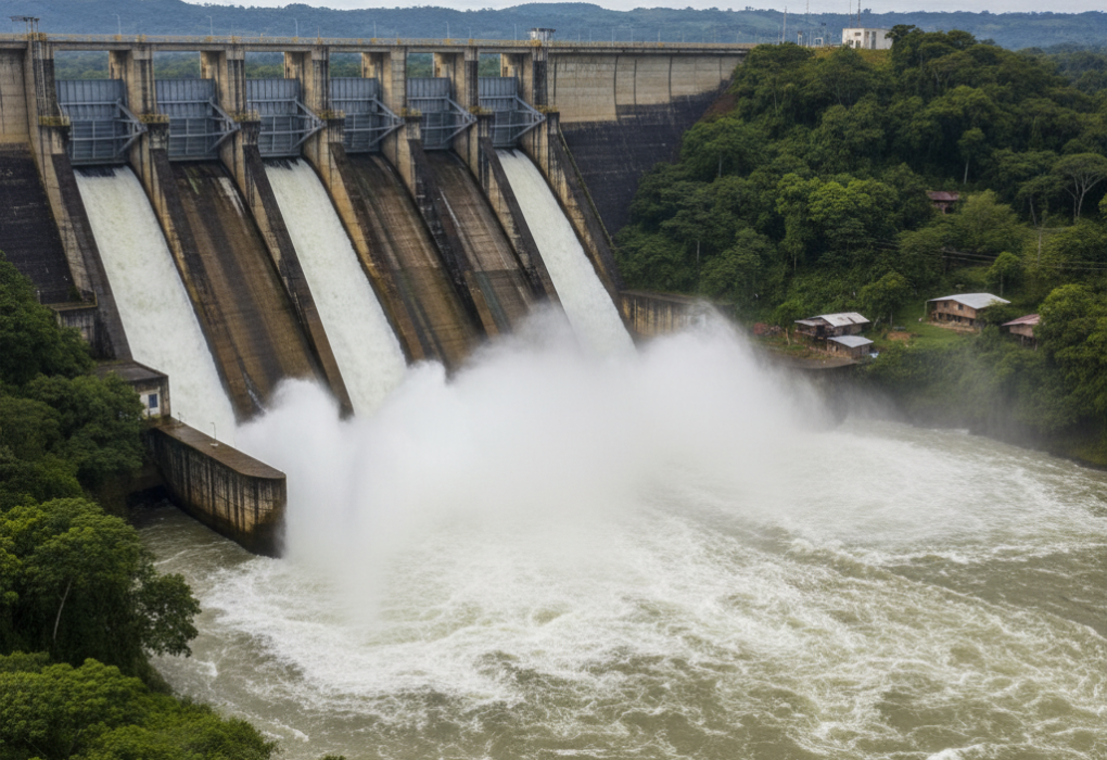 apertura compuertas Betania