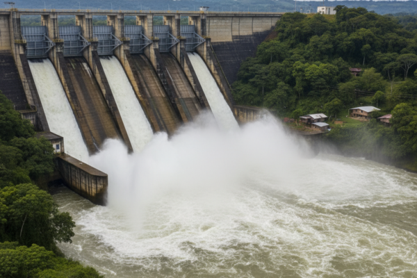 apertura compuertas Betania