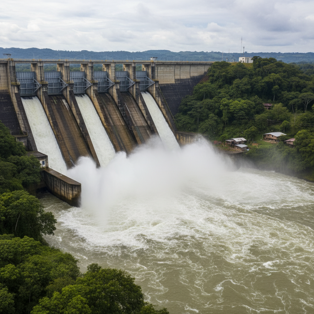 apertura compuertas Betania