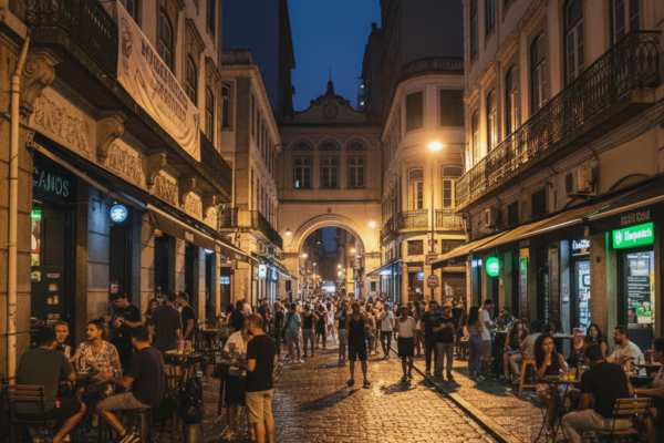 São Paulo noche vibrante
