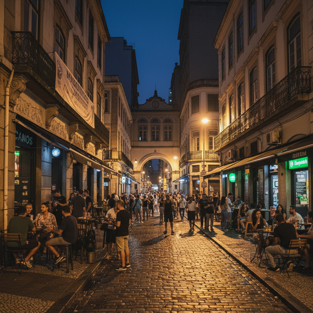 São Paulo noche vibrante