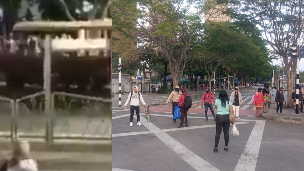 Protestas Indígenas Medellín