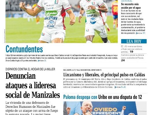 Portada informandoenlared 14 marzo